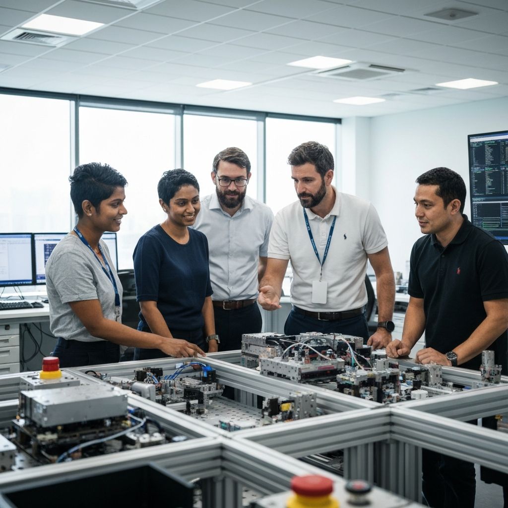 HaoWhale engineering team collaborating